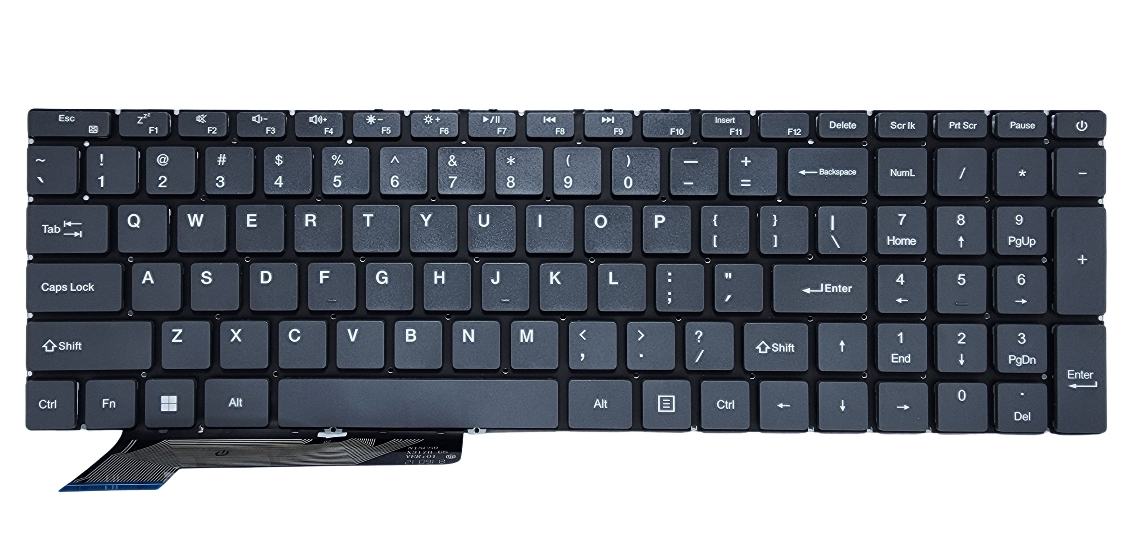 Teclado Gateway GWTN156-1 GWTN156-1RG GWTN156-4 GWTN156-4BK GRIS ING